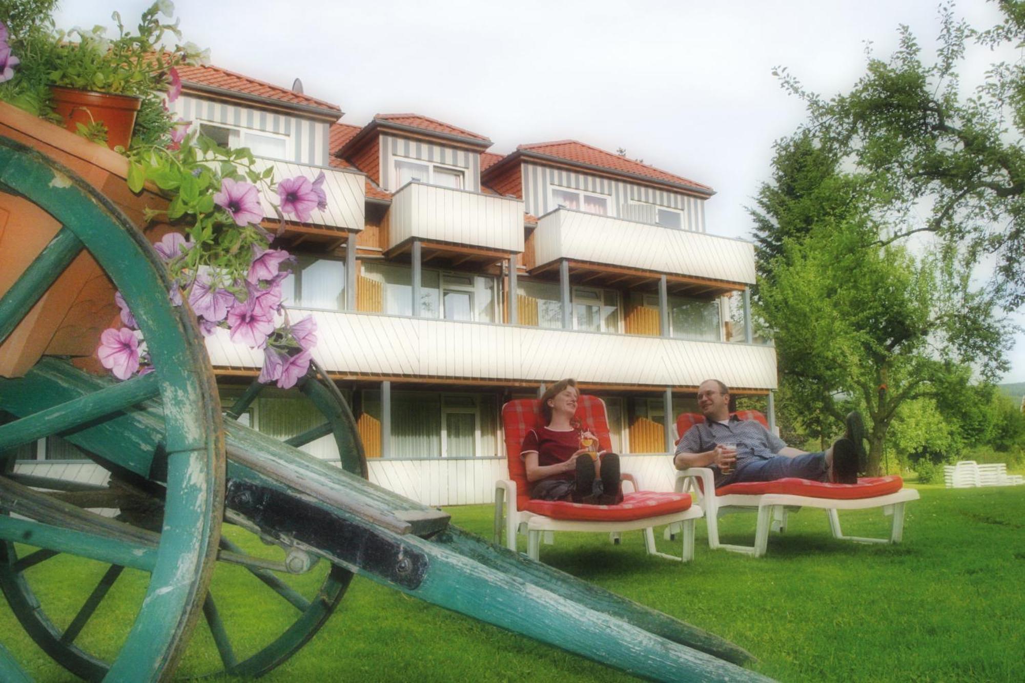 Hotel Kronenhof Oberweser Exterior foto
